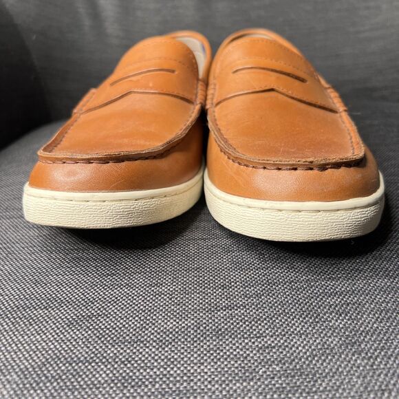 Cole Haan Grand OS Penny Loafer Mens 12 Brown Leather 1928 Moc Toe Casual Shoe - Picture 3 of 12